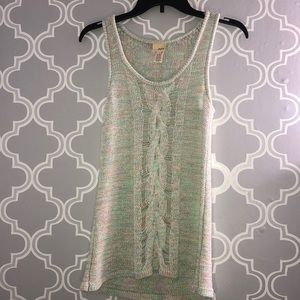 Day trip knitted tank top